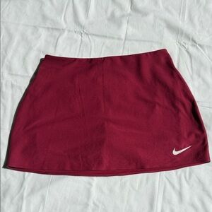 Nike Women's Maroon Tennis Skirt. Size S.